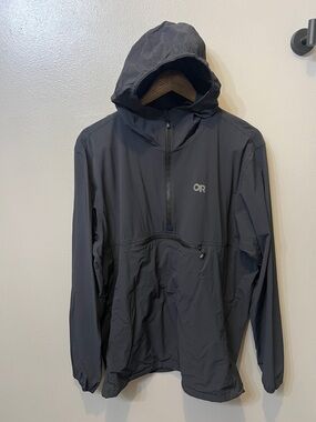 Outdoor Research Black Ferrosi Anorak 1/2 Zip in XL / Gorpcore / Unisex